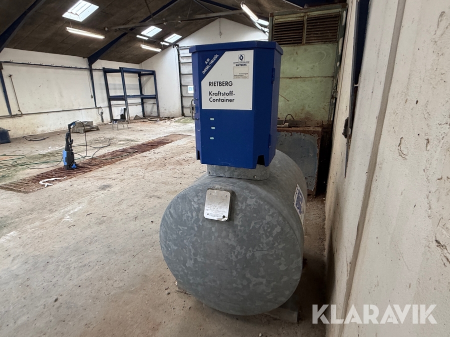 1000 L diesel tank Rietberg