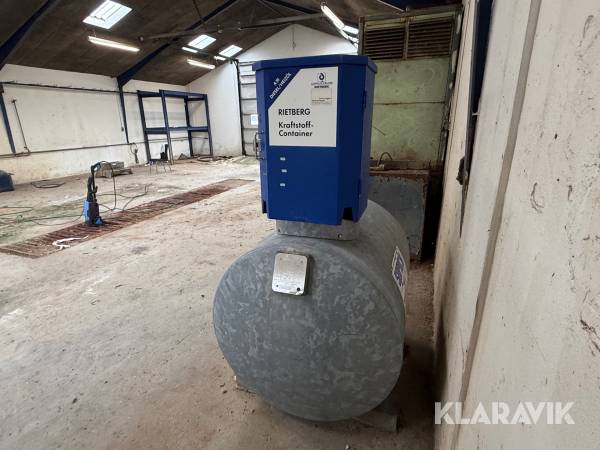 1000 L diesel tank Rietberg