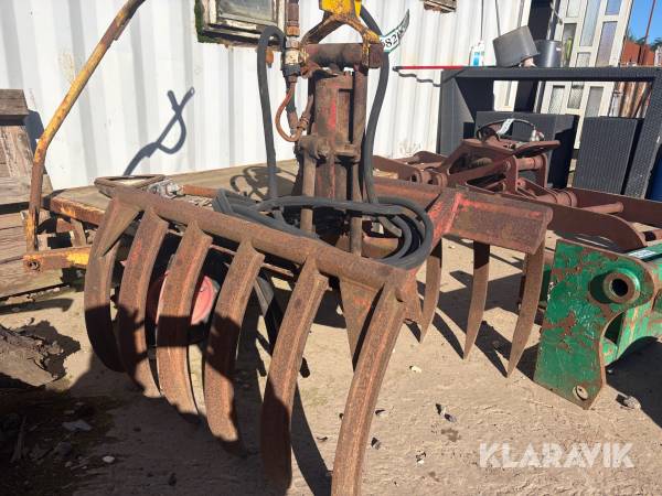 Hydraulisk balle-/materialegriber til landbrug