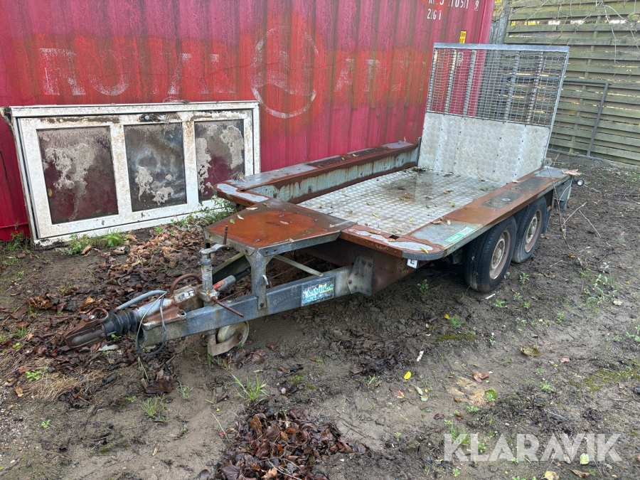 Maskintrailer Ifor Williams GP 84 GTA
