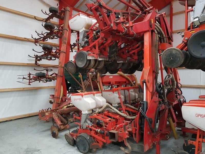 Majssåmaskine uden gødnings udstyr