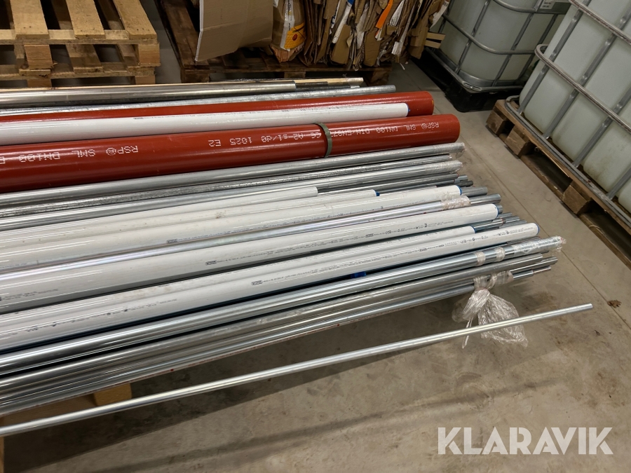Installations og PVC rør, Vejle, Klaravik auktioner