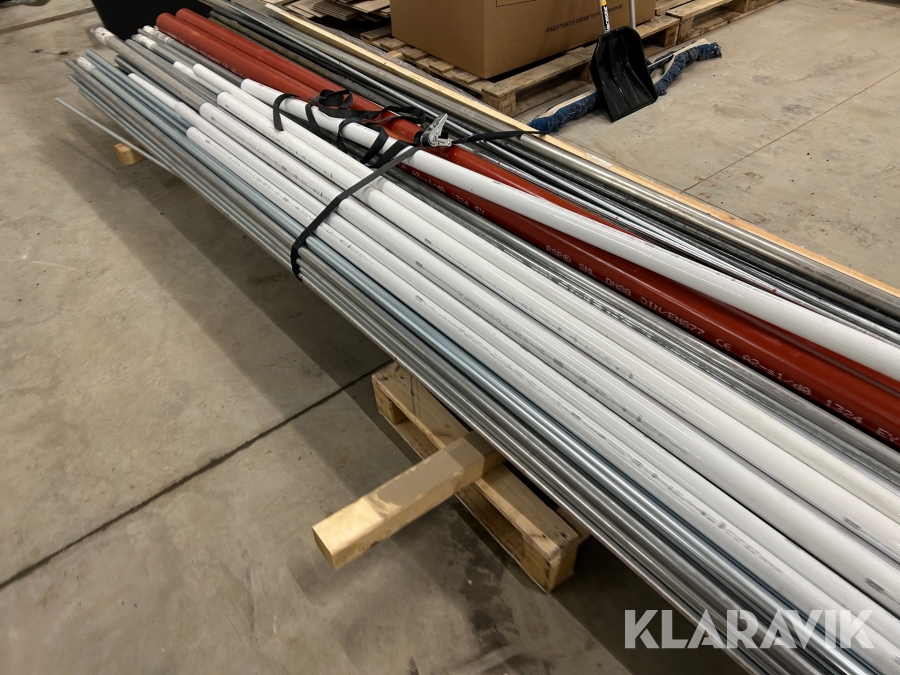 Installations og PVC rør, Vejle, Klaravik auktioner