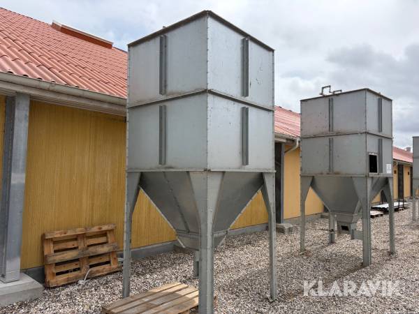 Fodersilo BM Silo Modulsilo galvaniseret 1 styk