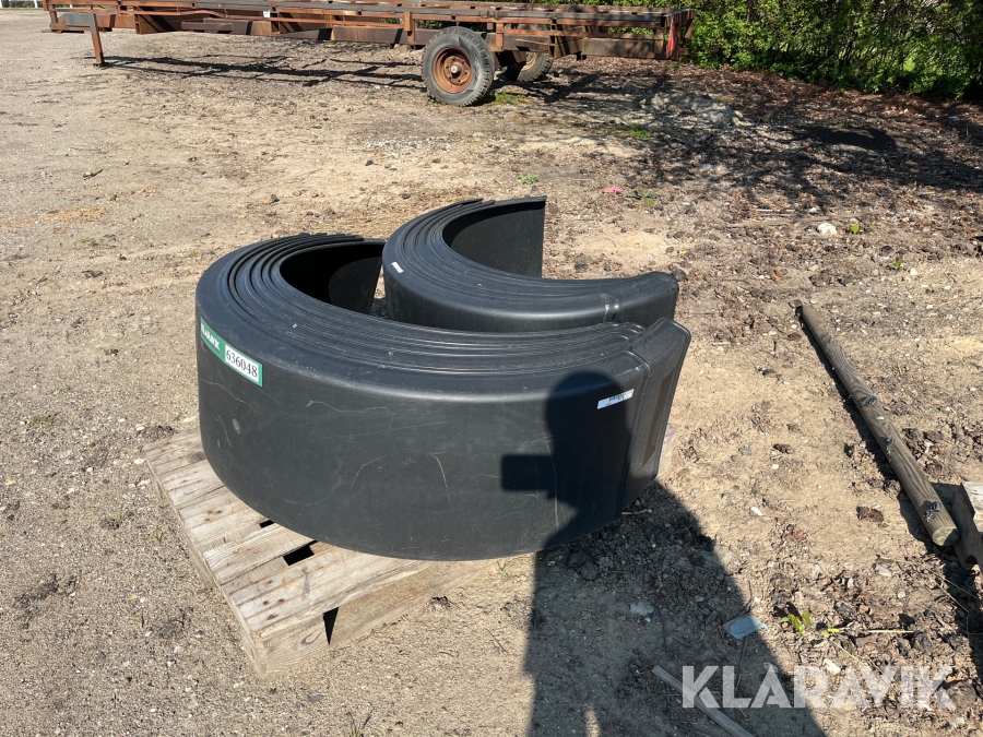 Blandet skærme til lastbil hjul Domar