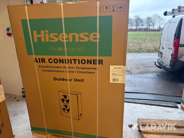 Varmepumpe Hisense AUW140U6RP4 luft til luft