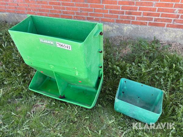 Fodertrug plast - 2 styk