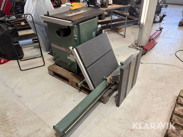 Bord rundsav - komplet Kity 1619 med moderne elsikkerhed