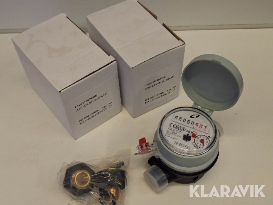 Vandmålerure 5 styk