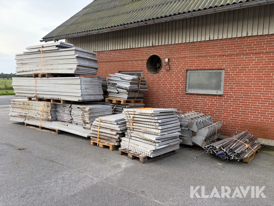 Inventar til grise kapacitet 800 grise