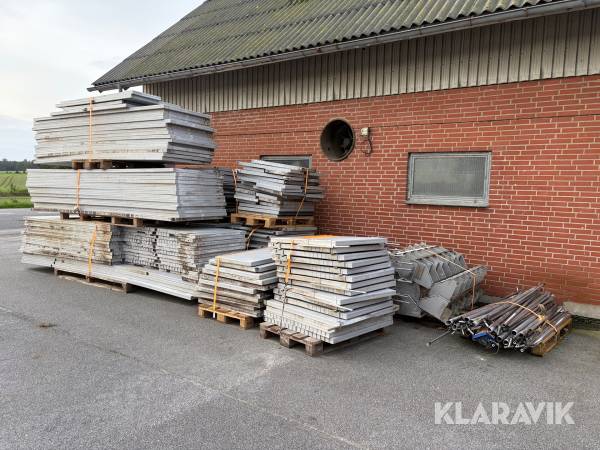 Inventar til grise kapacitet 800 grise