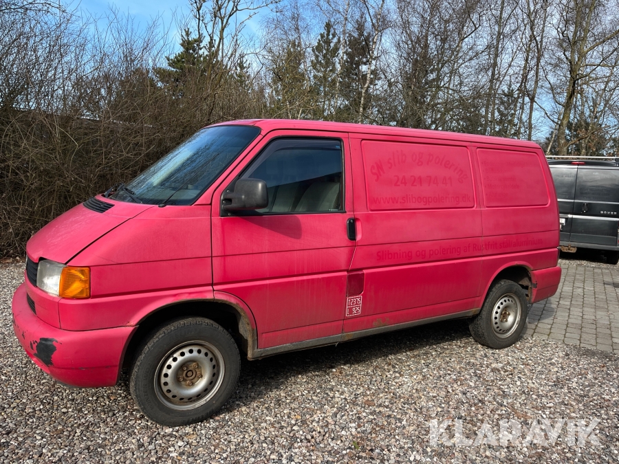 Varebil Volkswagen Transporter 1,9D kassevogn
