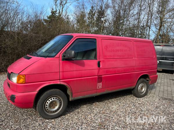 Varebil Volkswagen Transporter 1,9D kassevogn