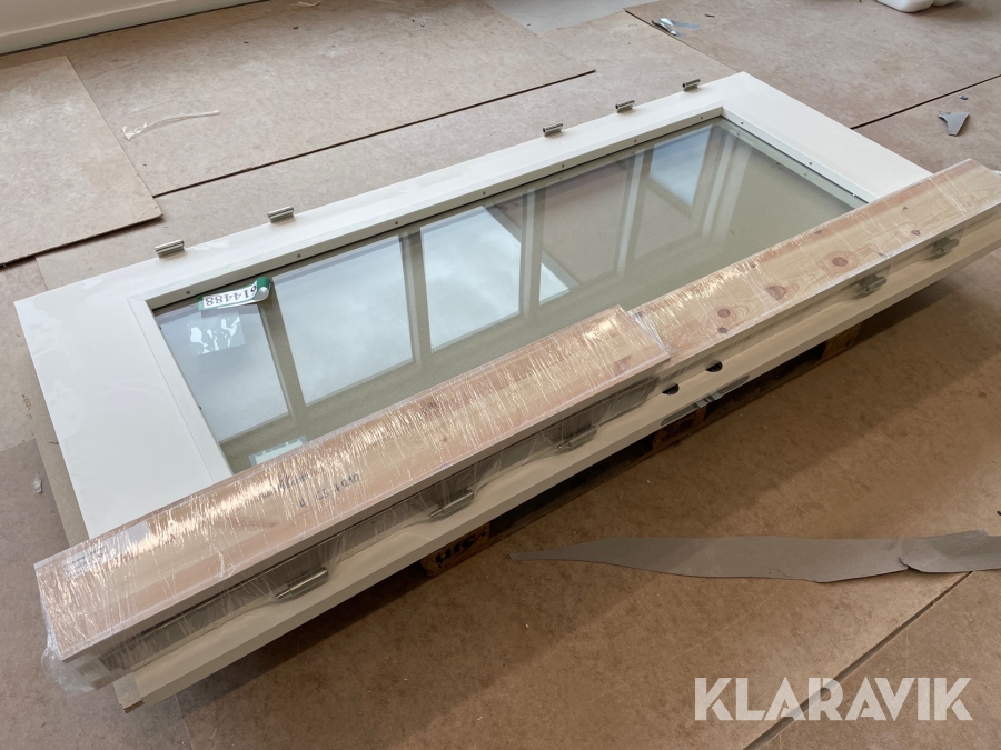 Branddør Swedoor BD-60 med glas.