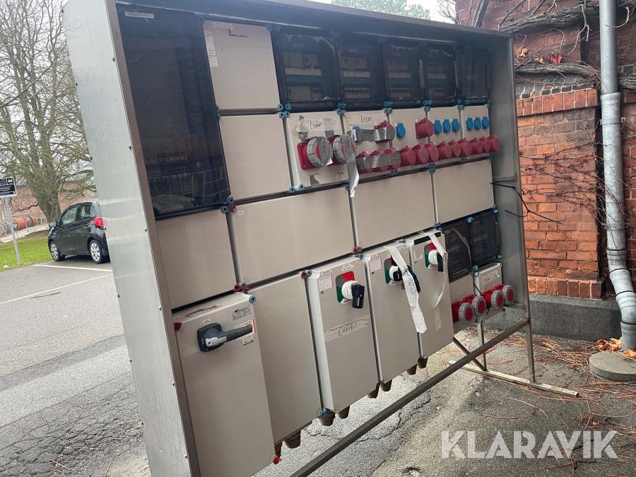 Byggestrømstavle BP El-tavler 1475LH0001