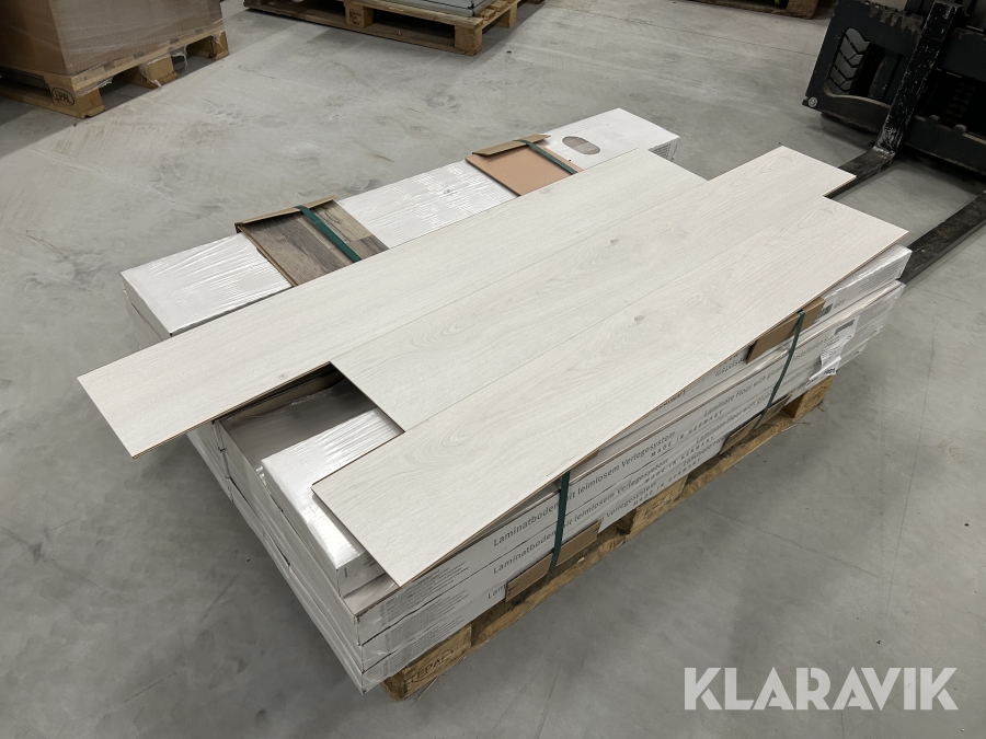 Laminatgulv Haro Oak Emily White 27,7m2