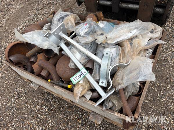 Lot - Svejsefittings og ventiler - 1 palle