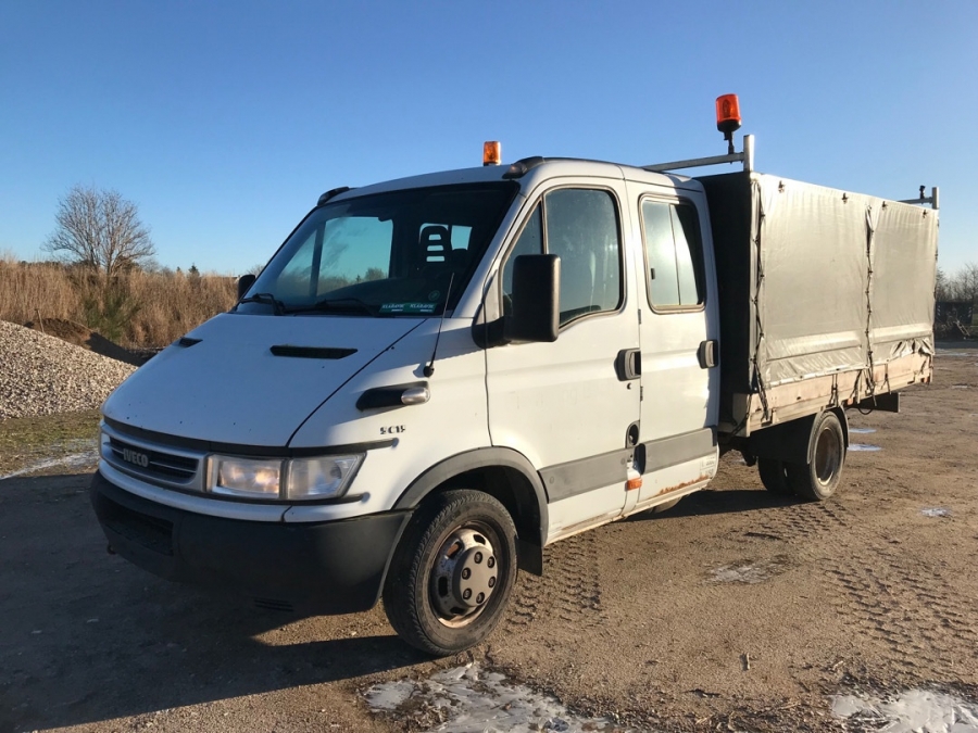 Iveco ladbil m. kran