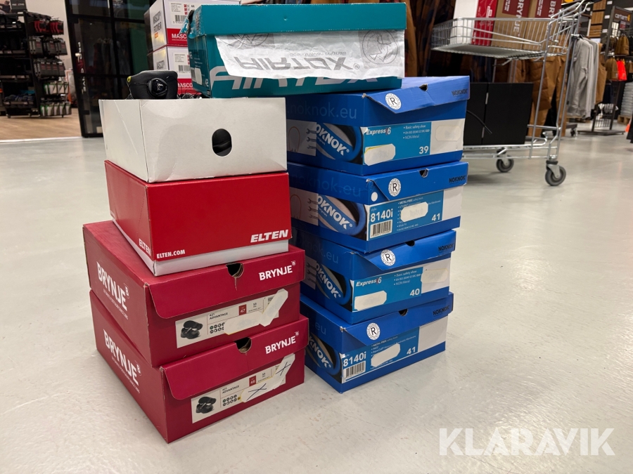 Arbejdssko NokNok, Brynje, Elten og Airtox 9 par