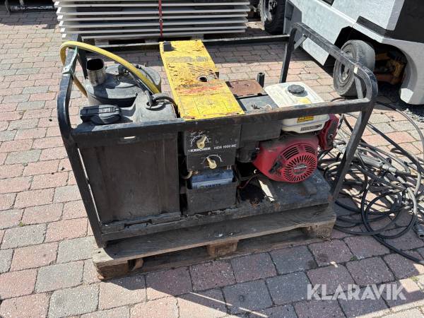 Varmtvands-/hedtvands-højtryksrenser med benzindrevet motor Kärcher HDS 1000 BE