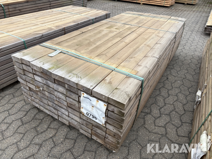 trykimprægneret reglar