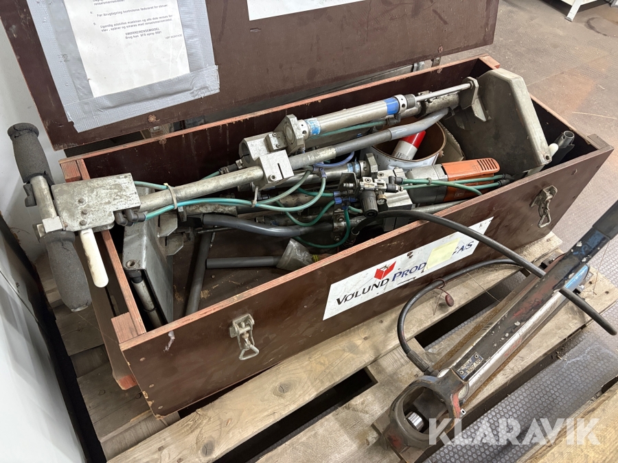 Skruemaskine CF200 - hele sæt