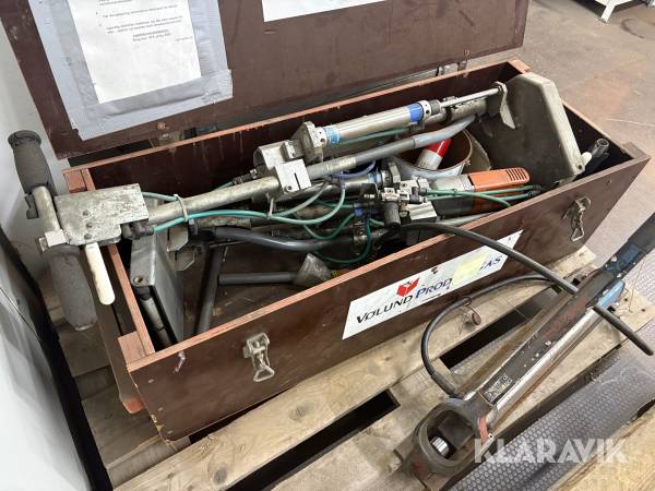 Skruemaskine CF200 - hele sæt