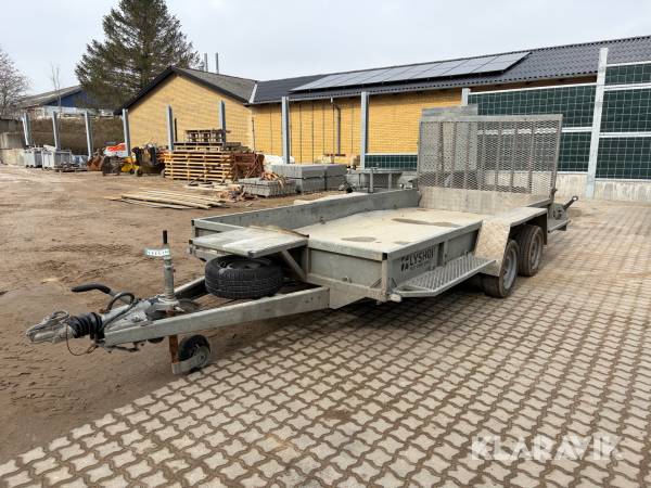 Maskinetrailer Variant 3518M4 100 km/t - 2-akslet - 3500kg