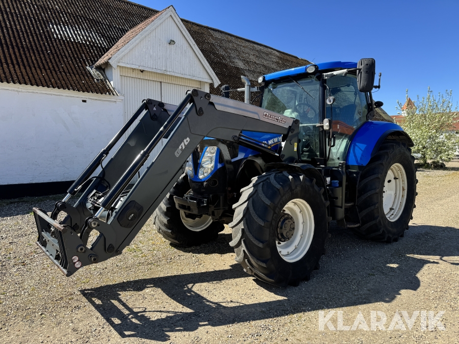 Traktor New Holland T7.170 med frontlæsser