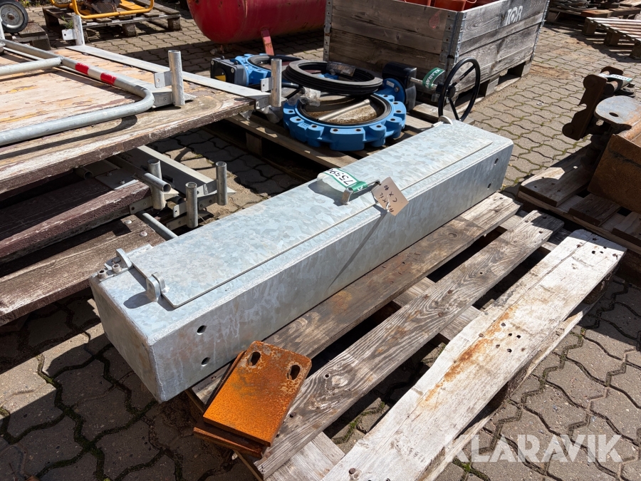 Værktøjskasse Speciallavet Galvaniseret med svejsebeslag