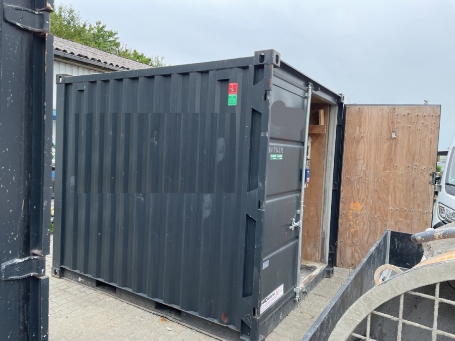 Isoleret 10 fod container