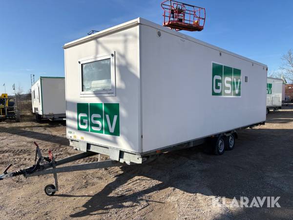 Beboelses Letvogn m. kværn Scanvogn 2000kg