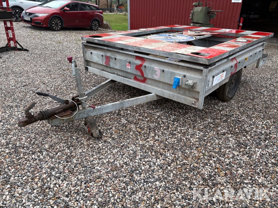 Skiltevogn / afspærringsvogn PMV 1300