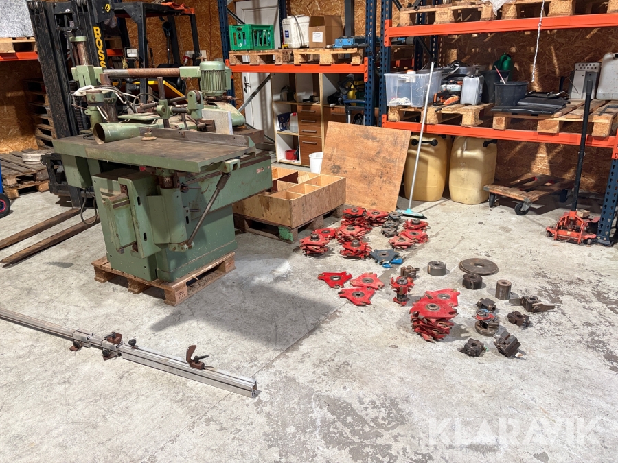 Fræsemaskine REMA DFDA-5 med fremdrift