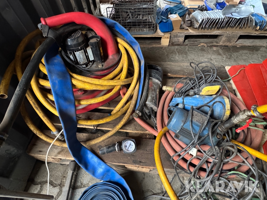 Dieselpumpe og dykpumpe Plastfittings til vandledning