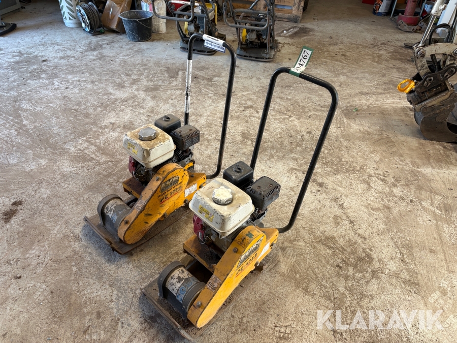 Pladevibrator 2 styk Euro Shatal PC 1113