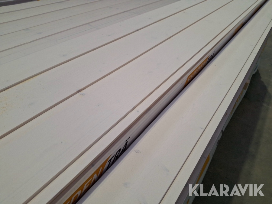 Profilbrædder Svedenträ Hvid olie/vox A.kvalitet