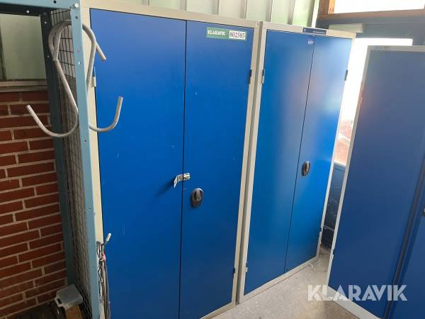 Værktøjsskabe Blika/Metec 5 styk