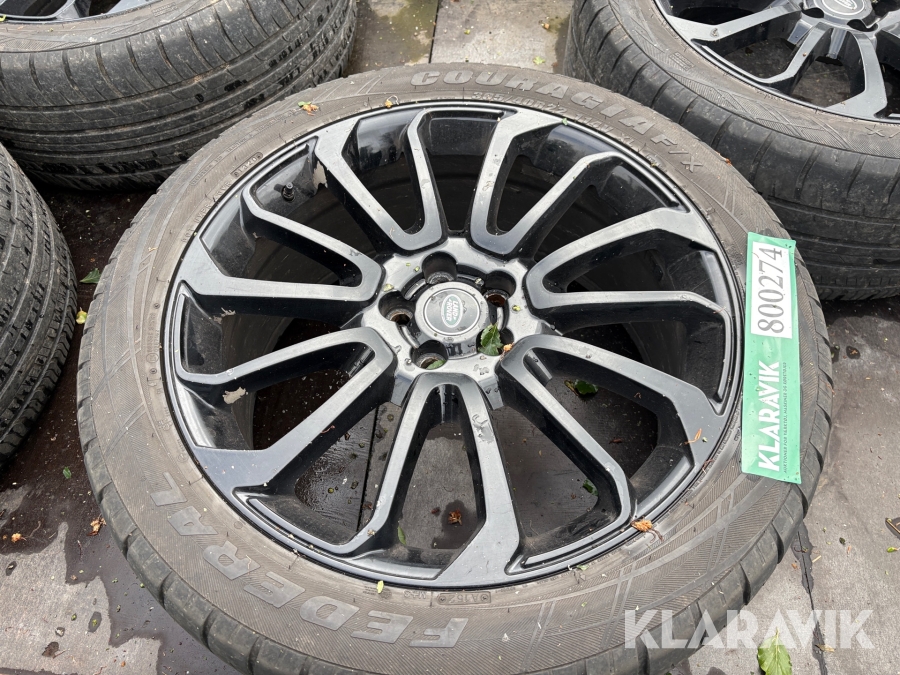 Alufælge til land Rover Goodyear Eagle F1-dæk 4 styk