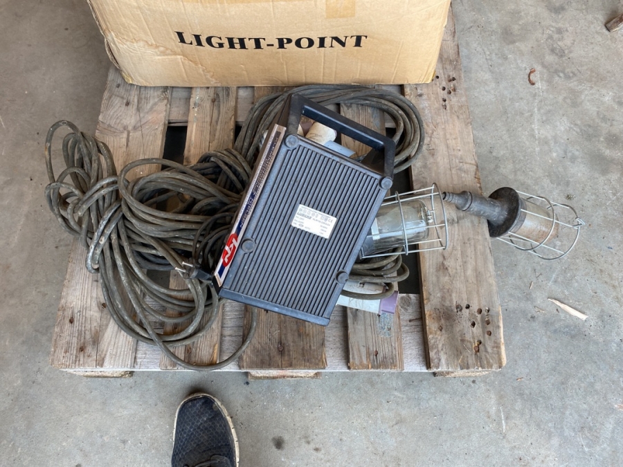 Lav spændings omformer og lamper