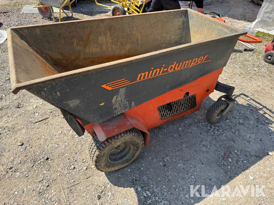Motorbør Mini Dumper MD295RCD1200