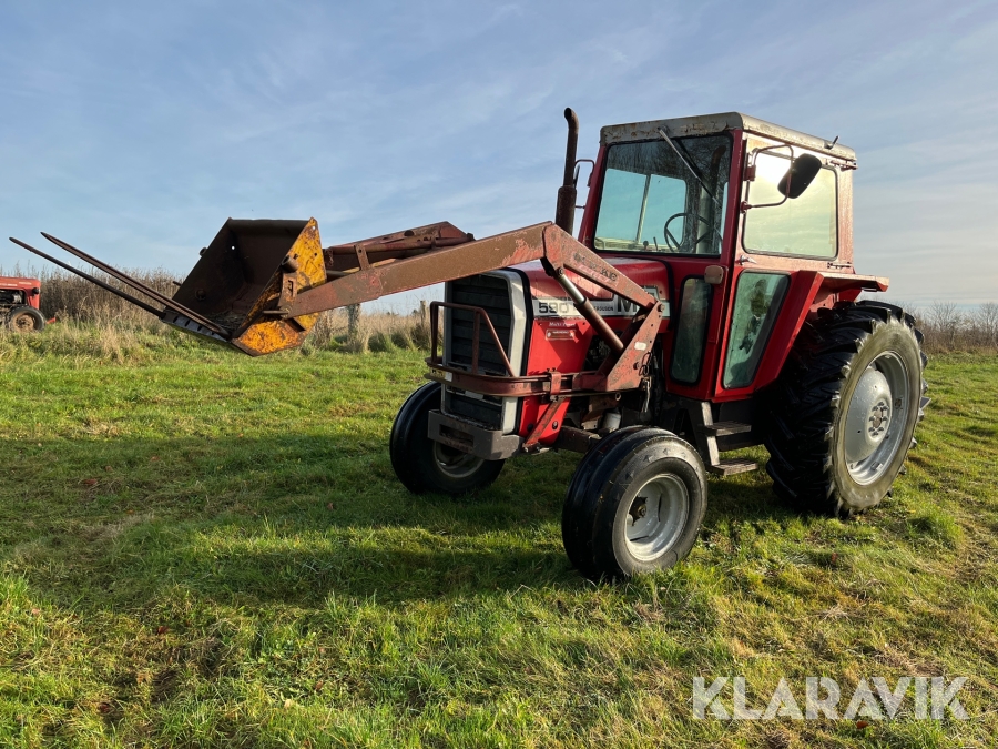 Traktor Massey Ferguson 590 med multipower