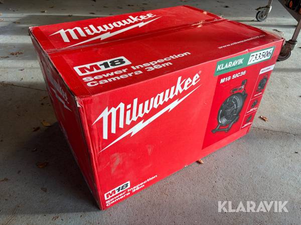 Kloark Kamara Milwaukee M18 SIC36 ( uden HUB )