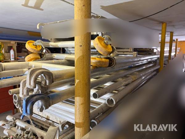 Rullestillads Jumbo Proff SPV Kl 3 med 3 dæk