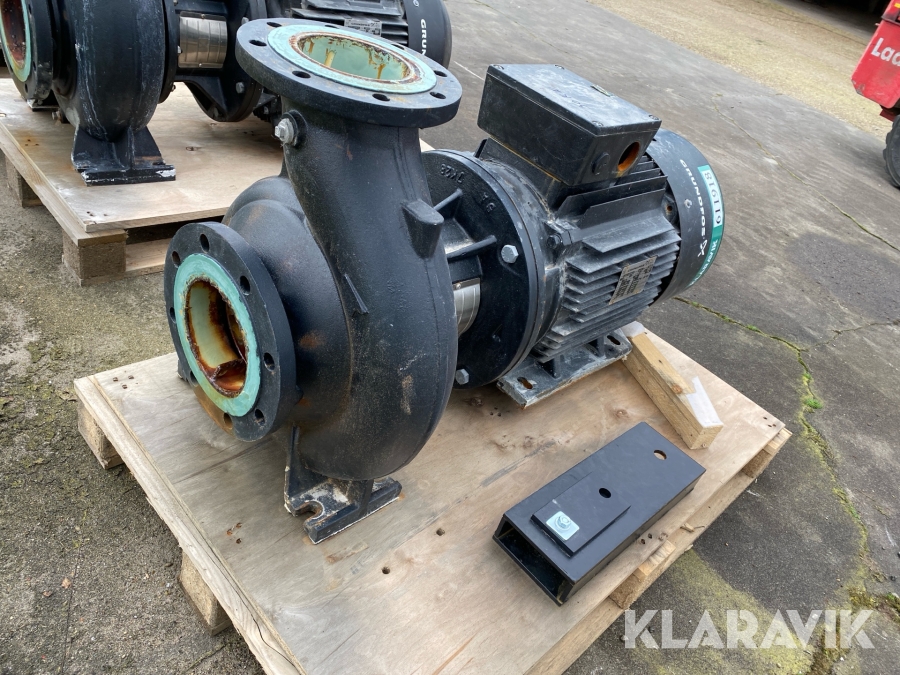 Vandpumpe Grundfos NB125-250, Billund, Klaravik auktioner