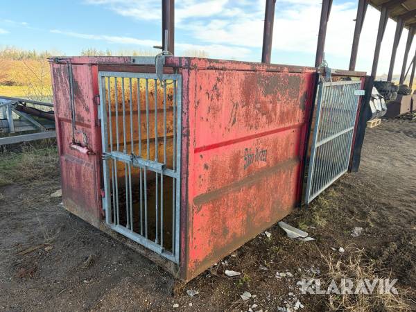 Grisekasse Sabo Hytten 3x1,5x1,2 meter.