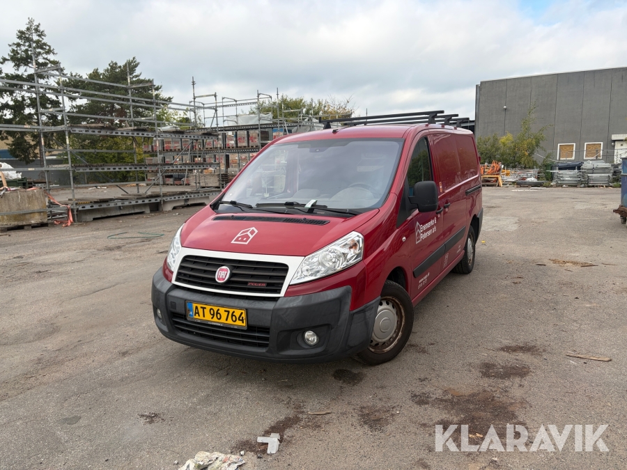 Kassevogn Fiat Scudo 2,0 MJT 165