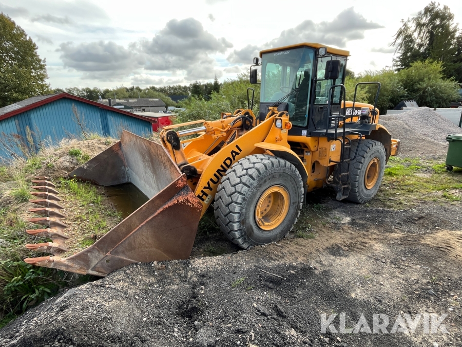 Gummiged Huyndai HL760-7A