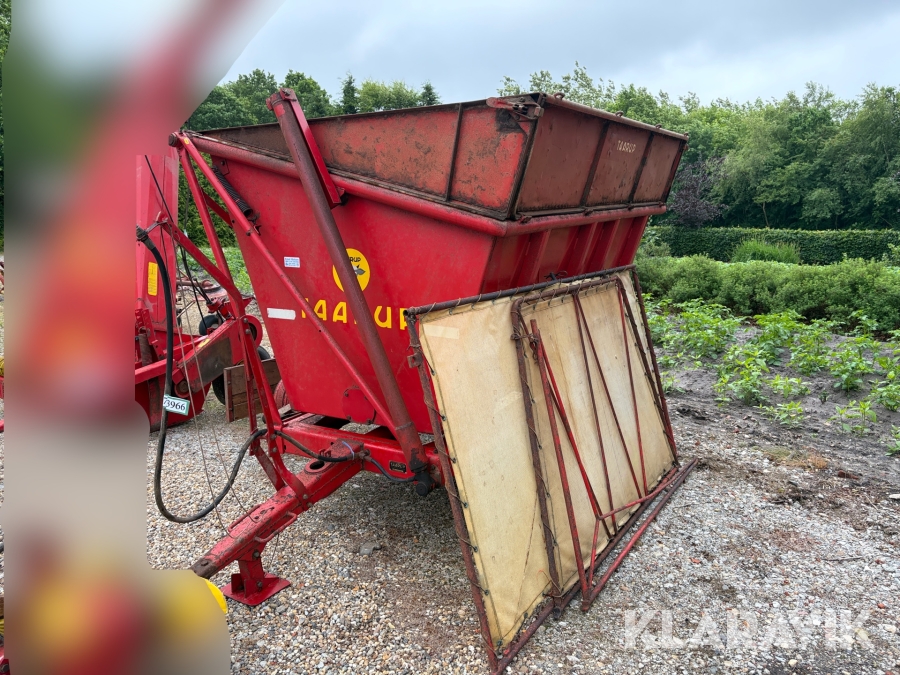 Vogn med sidetip Taarup T3 - 3 tons