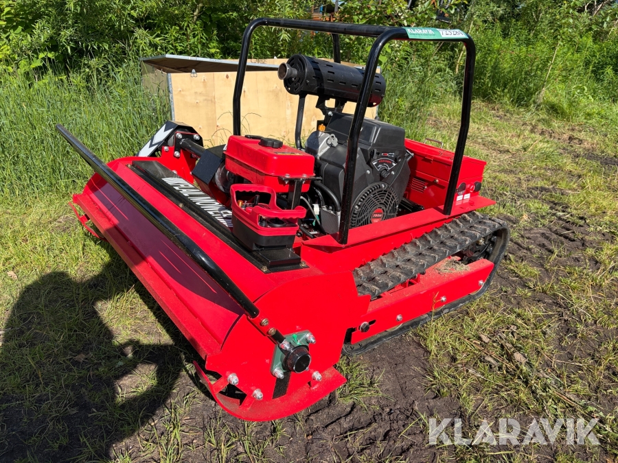 Fjernstyret slagleklipper Bully 120 benzin